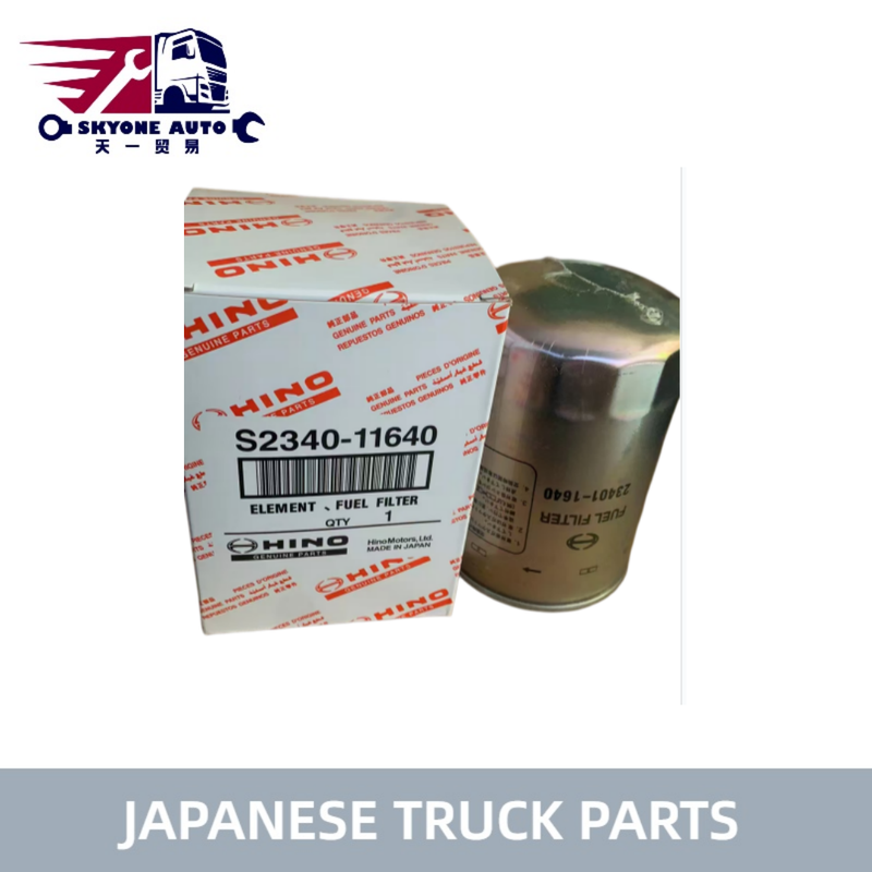 S2340-11640 FF1305 23401-1221 Filtro de combustível para camião KOBELCO/HINO 700 Profia E13C P11C SH1E Peças de camião japonesas de alta qualidade