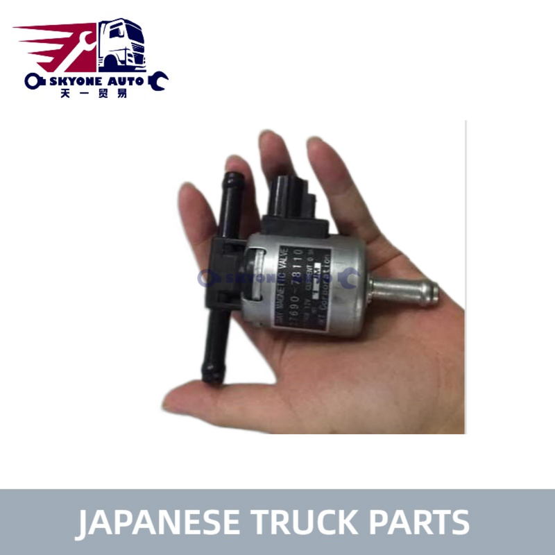 Válvula Solenoide Magnética HINO 3Way 24V 27690-78110 para Caminhão TOYOTA/HINO DUTRO/DYNA Peças de caminhão japonês