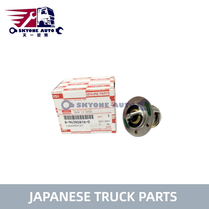 Peças de caminhão japonês Termostato 8-94392816-0 894392816-0 para ISUZU FVR33 6HH1 Caminhão ISUZU TRUCK PARTS