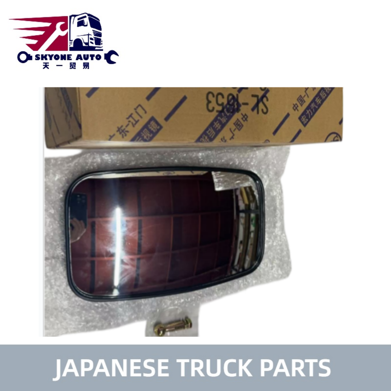 Peças de camião japonês SL-1653 Espelho lateral para camião HINO/FUSO/ISUZU Peças de motor Fuso